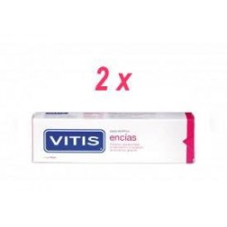 Vitis encías pasta dentrífica V2 duplo 2x150 ml