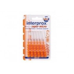 Interprox Súper Micro Cepillos interdentales 6 unidades