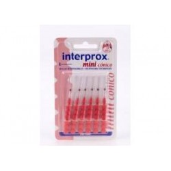 Interprox Mini Cónico Cepillo interdental 6 unidades