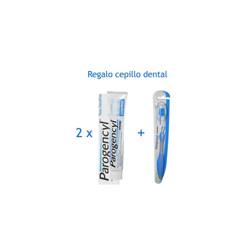 Parogencyl Control Duplo 75 ml x 2 + regalo cepillo