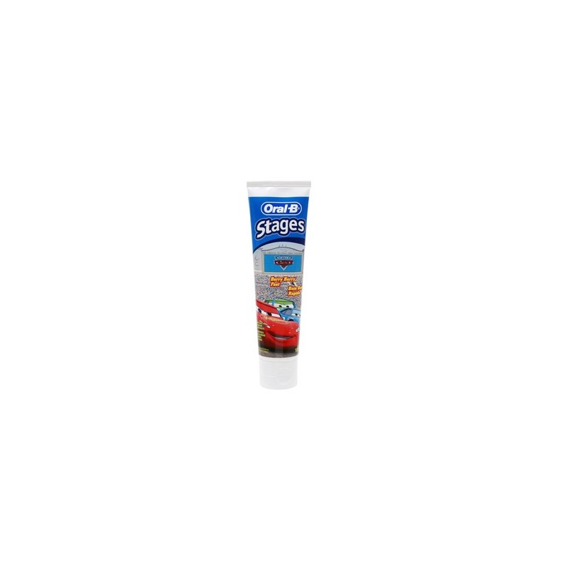 Oral B Pasta de dientes Stages Cars a partir de 6 años 75 ml