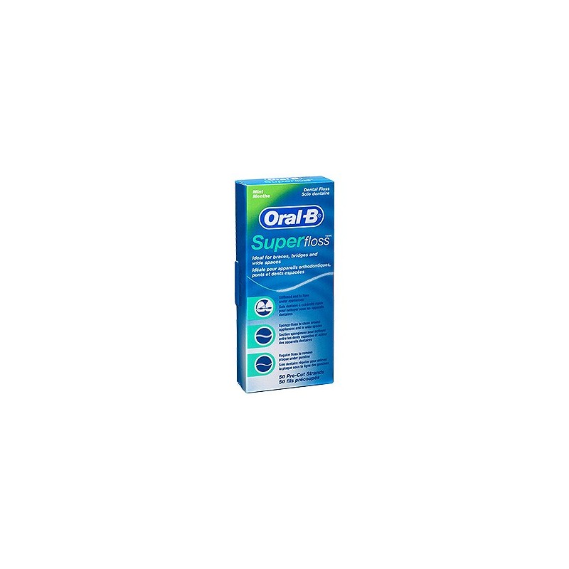 Oral B Seda dental Satin Floss 50 unidades