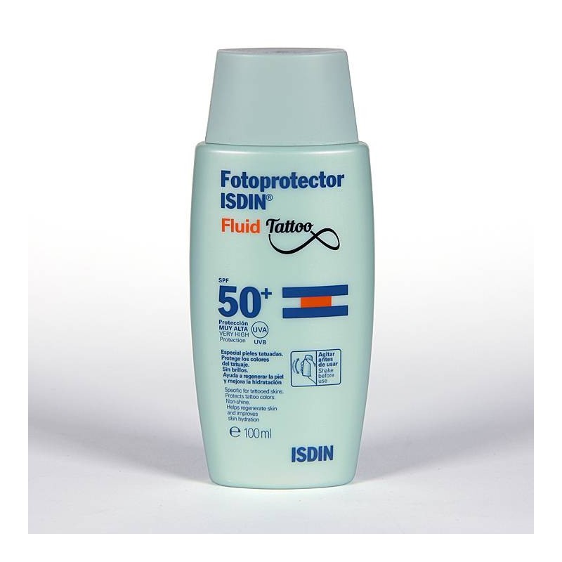 Isdin Fotoprotector Tatoo Fluid SPF50+ 100 ml