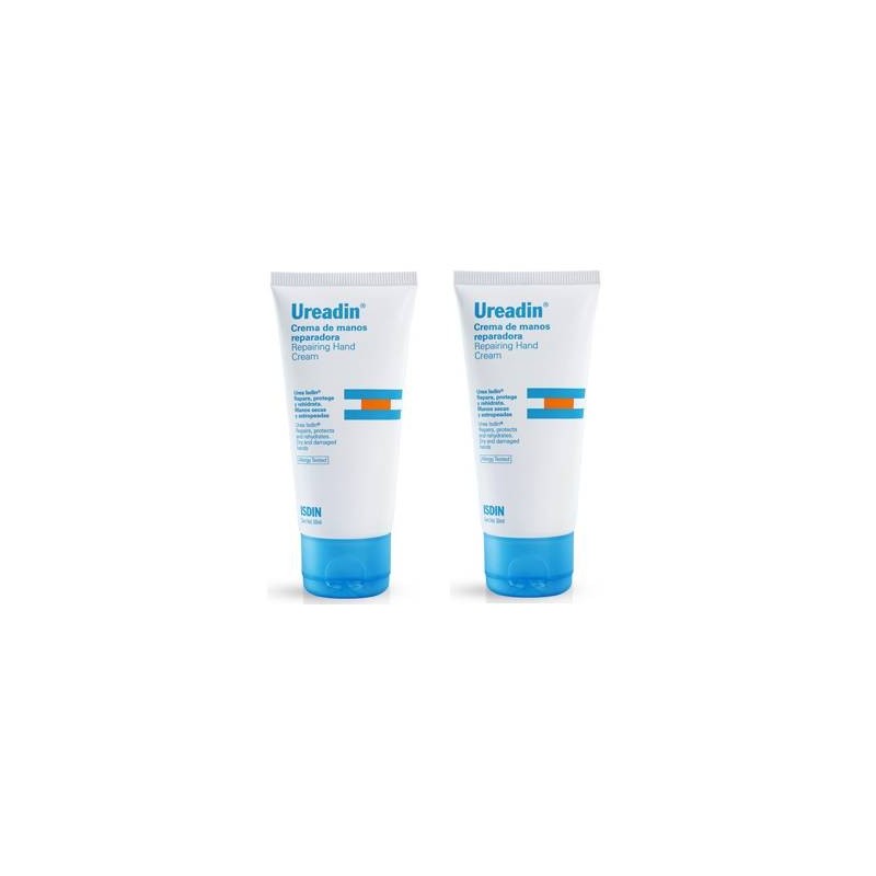 Isdin Ureadin Plus crema de manos reparadora duplo 2x50 ml