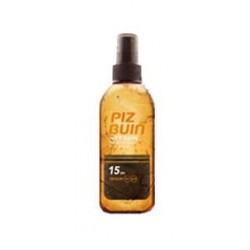 Piz Buin Wet Skin SPF15 aceite spray corporal transparente 150 ml