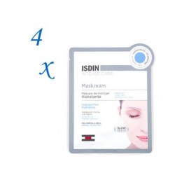 Isdin Maskream Máscara de hidrogel Hidratante Pack de 4 unidades