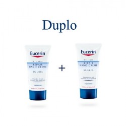 Eucerin crema de manos Reparadora con Urea duplo 2x75 ml