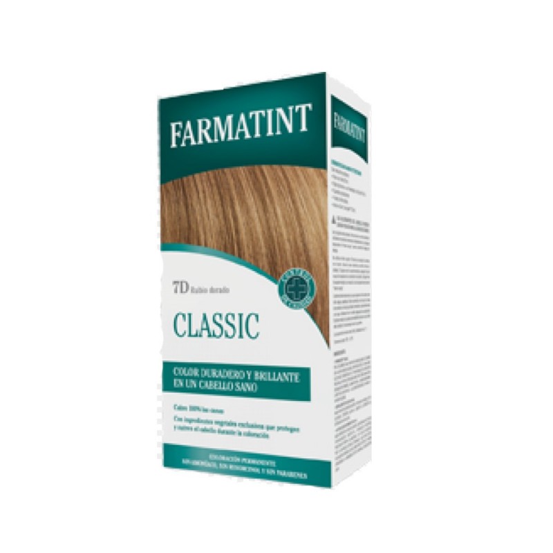 Farmatint 7D rubio dorado FTT 130 ml