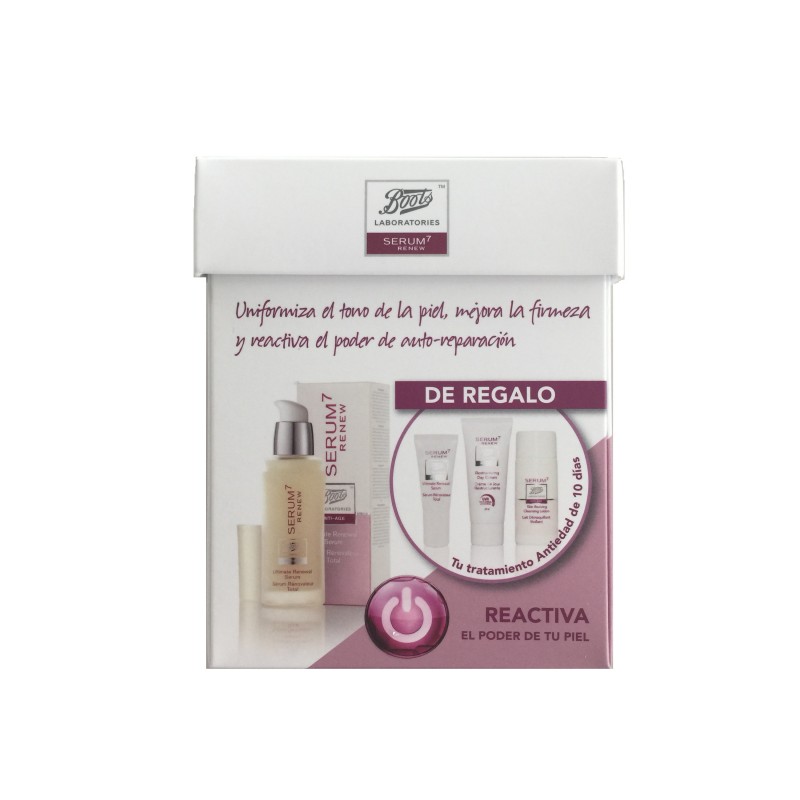 Boots Serum7 Ultimate Renew Serum 30 ml pack regalo