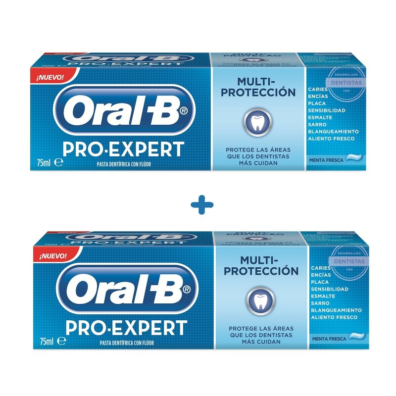 Pasta Oral B Pro Expert Multiprotección duplo 2x125 ml
