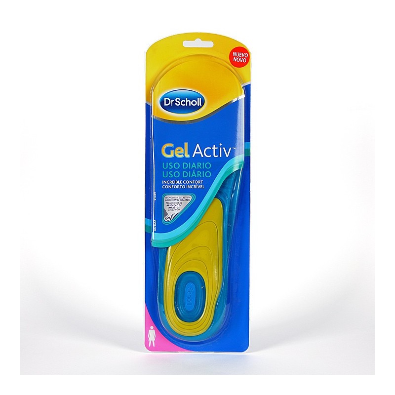 Dr. Scholl plantillas Gel Activ uso diario mujer