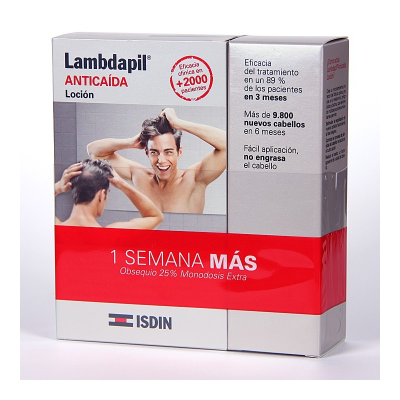 Isdin Lambdapil Loción Anticaida 20monodosis de 3 ml + regalo tratamiento para una semana (caduca 12/17)