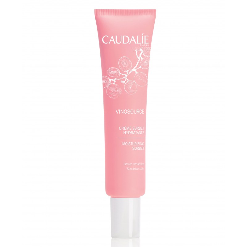 Caudalie Vinosource crema sorbete hidratante el manantial de las pieles sensibles 40 ml