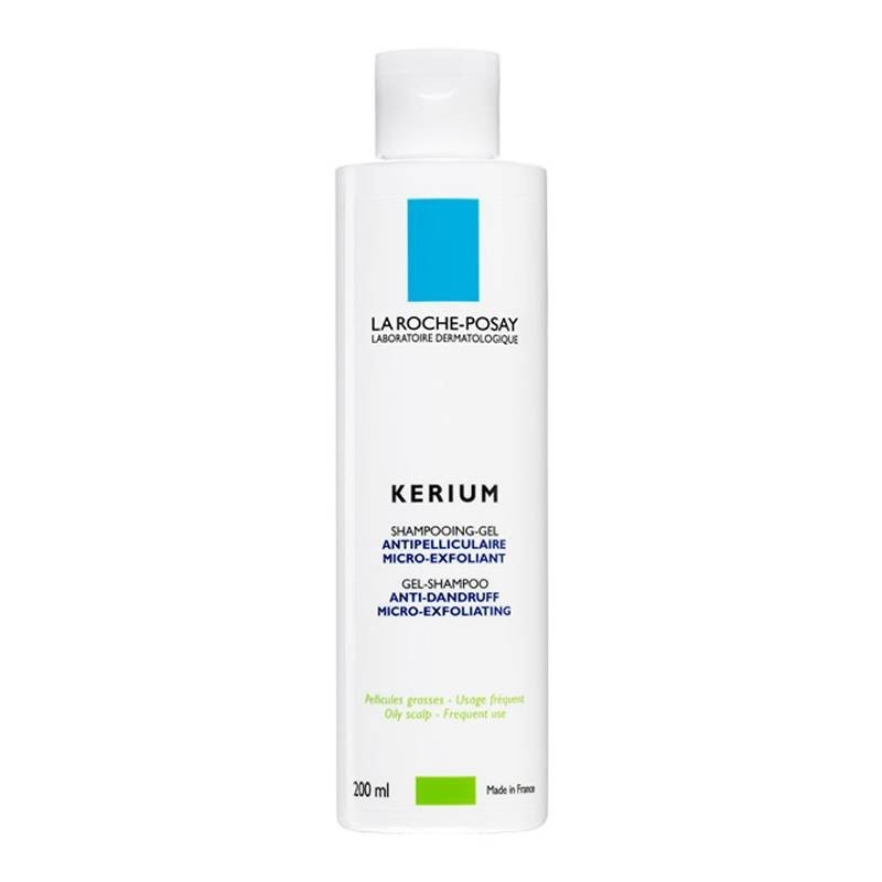 La Roche Posay Kerium champú para caspa grasa 200 ml