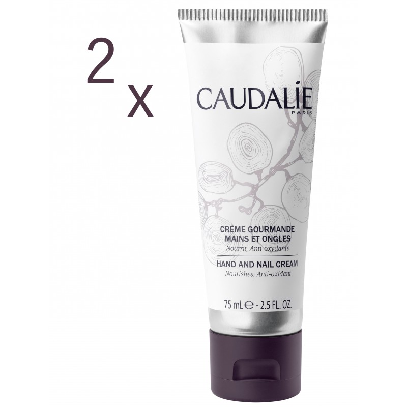 Caudalíe crema Deliciosa para manos y uñas duplo 2x75 ml