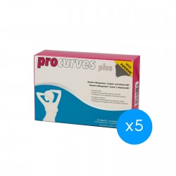 500 Cosmetics Procurves Plus duplo 5 unidades x 60 cápsulas