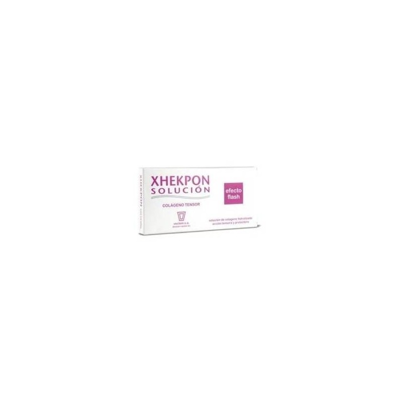 Xhekpon solución tensora facial 10 ampollas