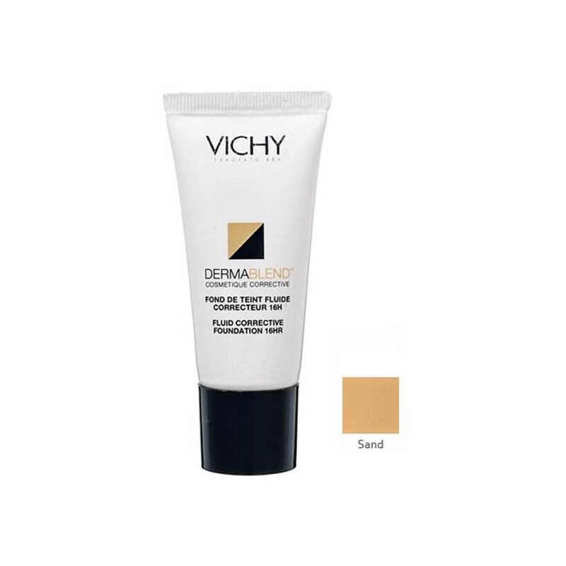 Comprar online Vichy Dermablend Fondo de maquillaje Corrector Nº 35 Sand 30  ml al mejor precio