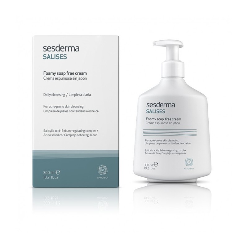 Sesderma Salises Crema espumosa sin jabón 300 ml