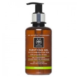 Apivita gel limpiador pieles grasas con propóleo y lima 200 ml