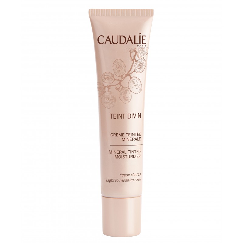 Caudalíe Teint Divine crema con color pieles claras 30 ml