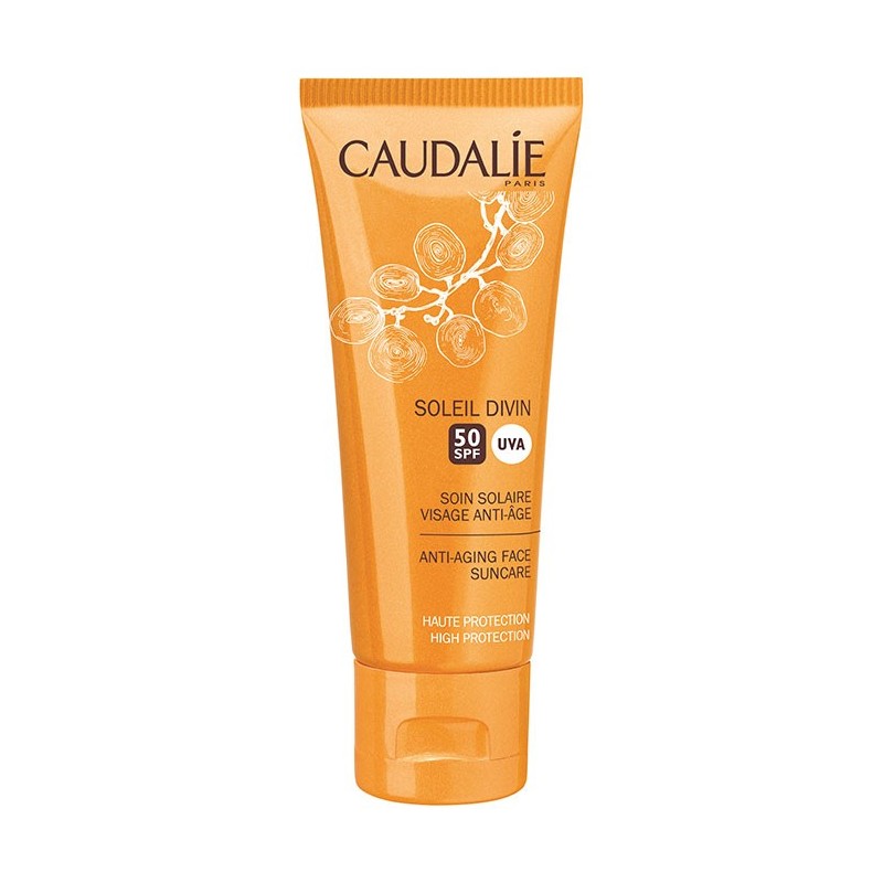 Caudalíe Tratamiento solar facial SPF50 antiedad 40 ml