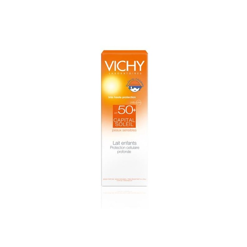 Vichy Capital Soleil SPF50+ leche suave intolerancia solar niños 100 ml