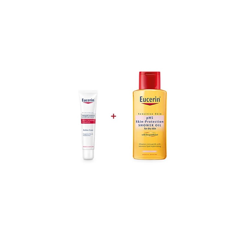 Eucerin Atopicontrol crema Forte 40 ml + Oleogel 400 ml