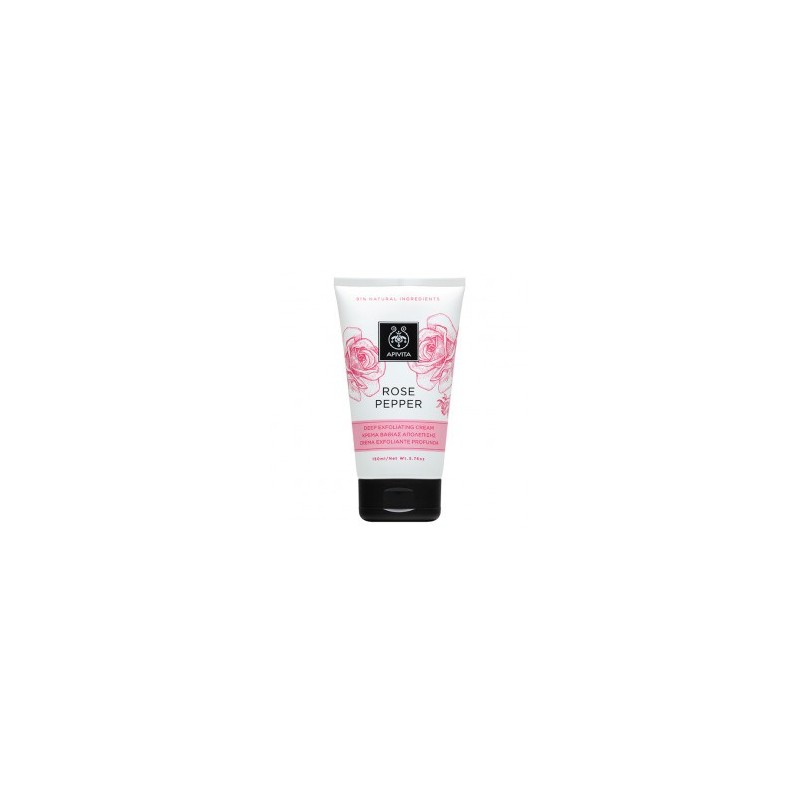 Apivita Rose Pepper crema de exfoliación profunda 150 ml