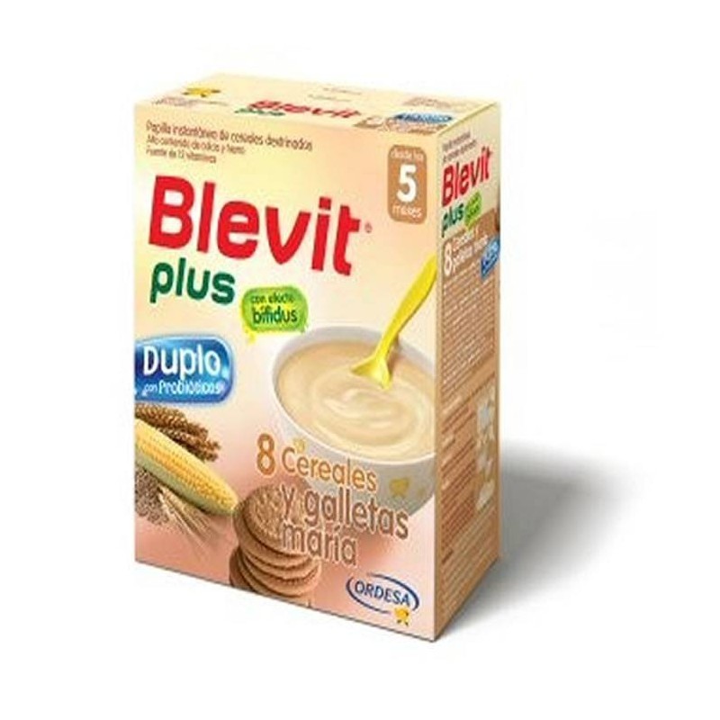 Ordesa Blevit Plus Duplo 8 cereales con galleta 600 g