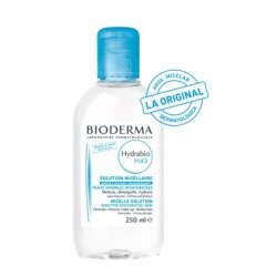 Bioderma - Agua micelar Hydrabio H2O - Limpiador facial y desmaquillante -  Agua limpiadora micelar para pieles sensibles deshidratadas