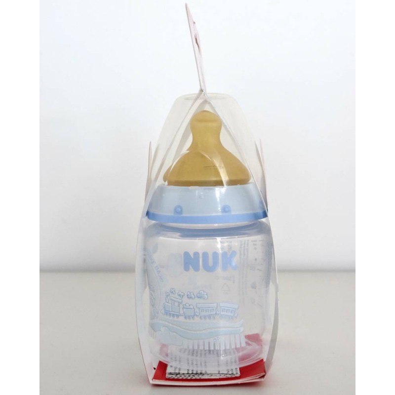 Comprar online Nuk Biberón de plástico Blue 0 a 6 meses 150 ml al