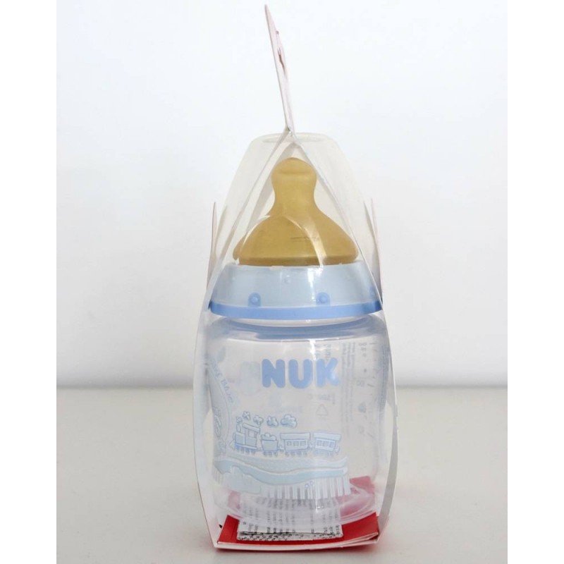 Comprar online Nuk Biberón de plástico Blue 0 a 6 meses 150 ml al mejor  precio