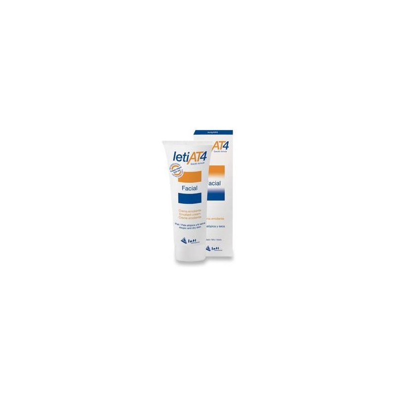 Leti AT4 Crema Facial Piel Atópica y/o Seca 50 ml