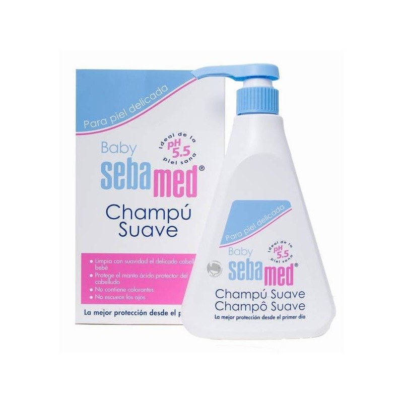 Sebamed Baby champú suave 500 ml