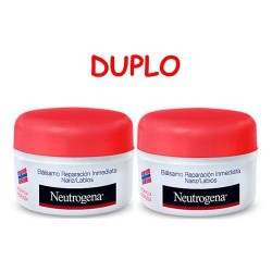 Duplo Tarro Bálsamo Reparación Inmediata Nariz y Labios - 15ml Neutrógena