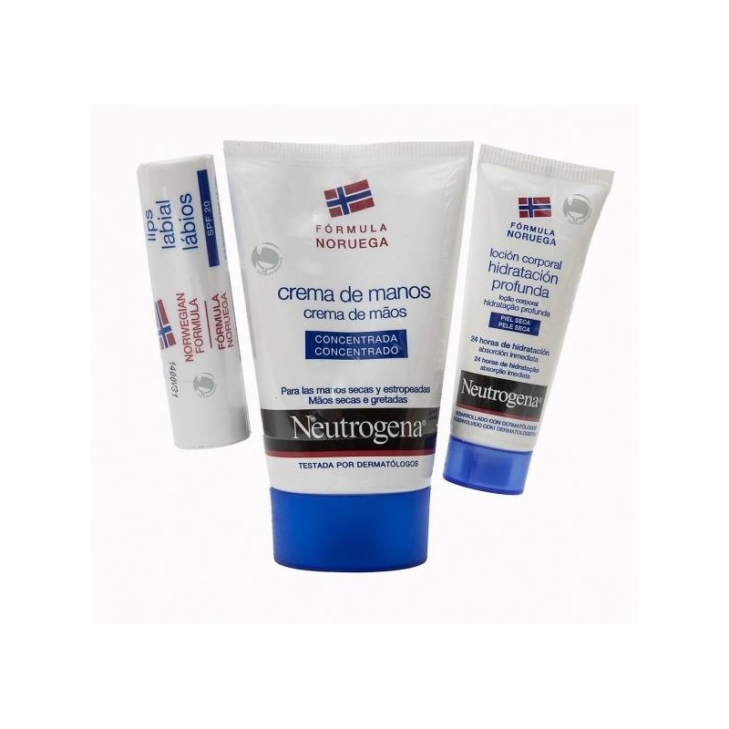 Pack Neutrogena crema de manos fórmula Noruega 50 ml + Protector labial SPF 20 4